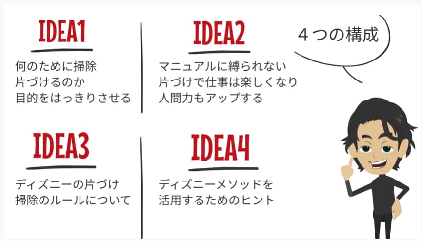 10分動画 ディズニーの片づけから遊び心を学ぶ お片付け研究室