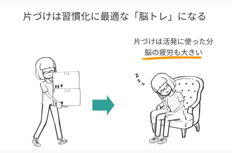 片づけは習慣化の最適な脳トレになる