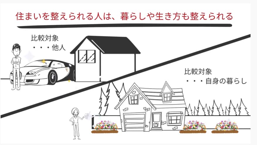 住まいを整えられる人は、暮らしや生き方も整えられる