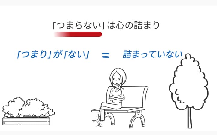 つまらないは心の詰まり